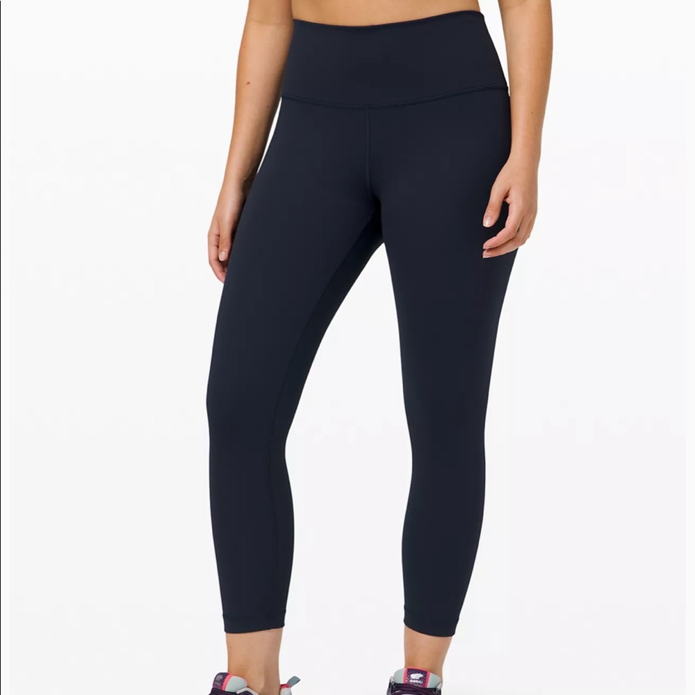 Lululemon Wunder Under Luxtreme 25” navy blue